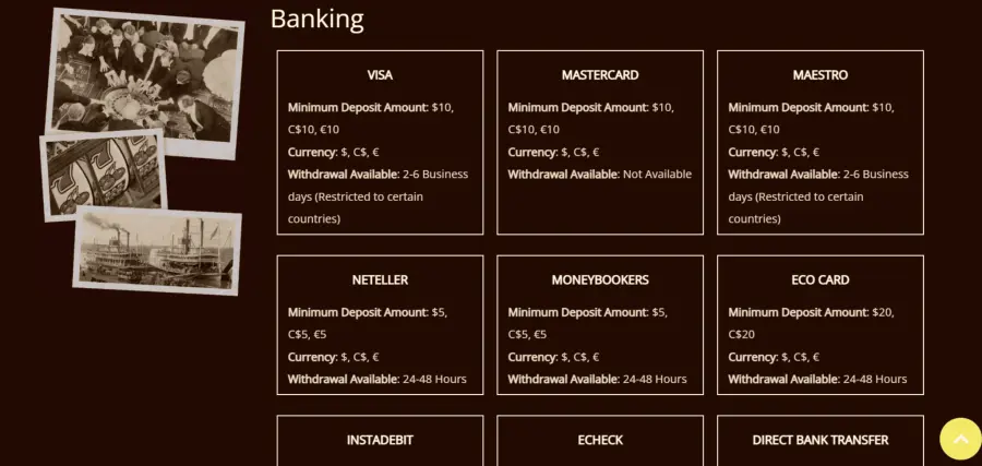 Riverbellecasino official website